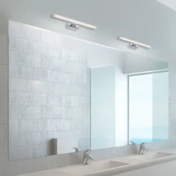 JUST LIGHT 11132-17 LED Wandleuchte chrom 40cm 4000K