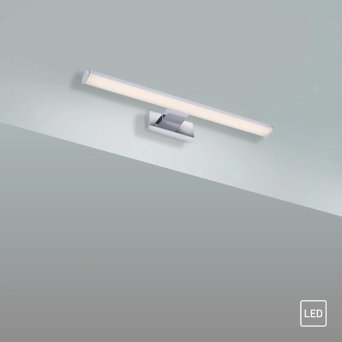 JUST LIGHT 11132-17 LED Wandleuchte chrom 40cm 4000K