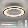 JUST LIGHT 14447-18 LENO Deckenleuchte & Ventilator CCT-Farbtemperatur