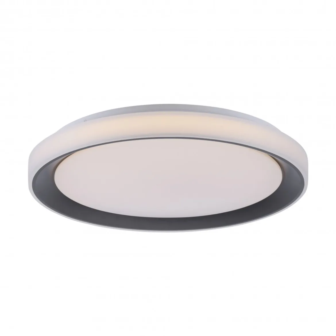 JUST LIGHT 14659-18 LOLAsmart LED Deckenleuchte DISC schwarz 51cm RGBW