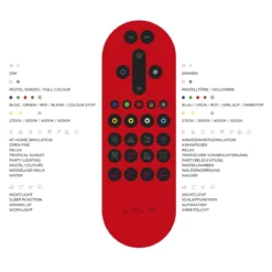 JUST LIGHT 14744-16 LOLAsmart LED Deckenleuchte Sternenhimmel rund 59cm RGBW