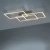 JUST LIGHT 16431-55 LOLAsmart MAXI LED Deckenleuchte stahlfarben RGBW