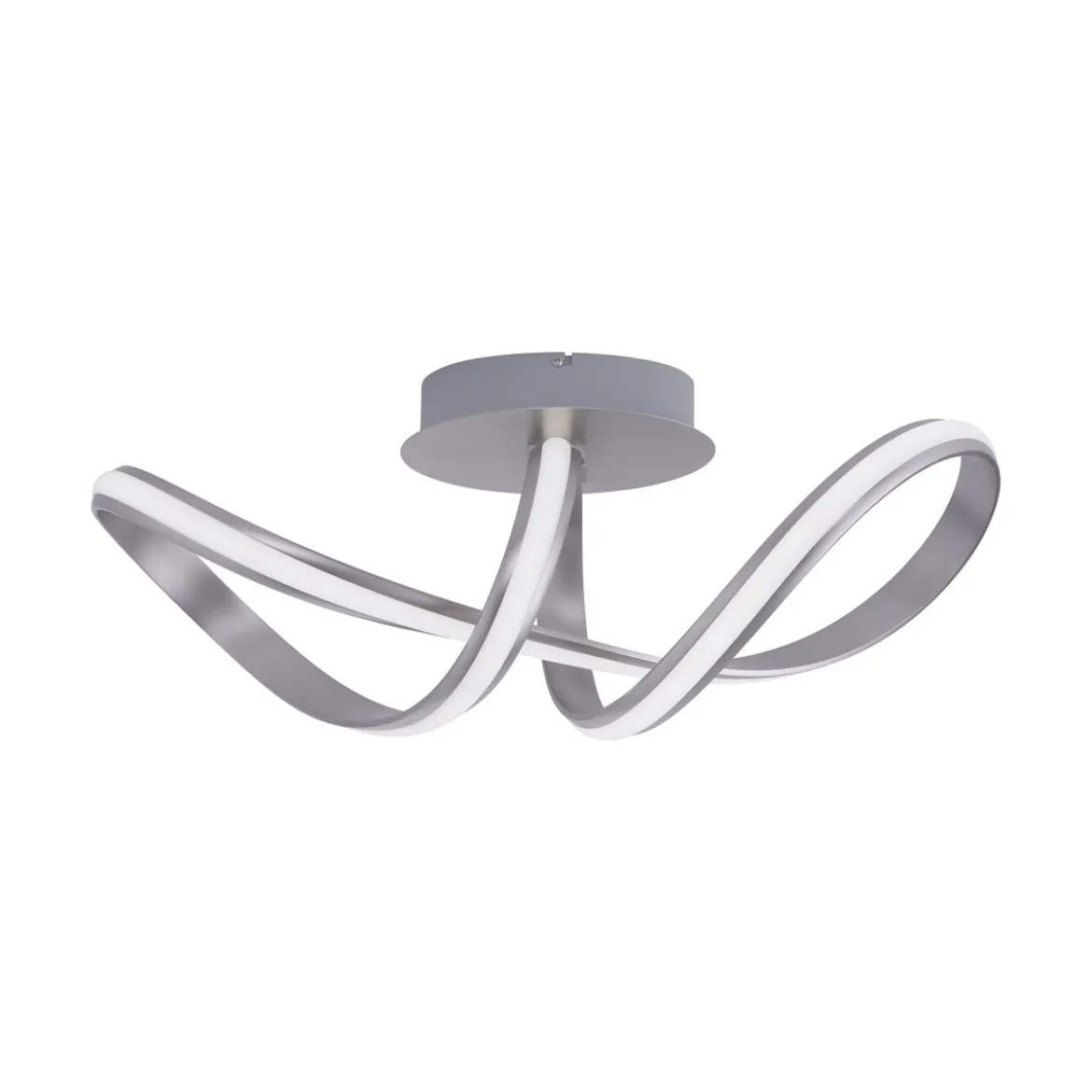 JUST LIGHT 18431-55 LOLAsmart MELINDA LED Deckenleuchte stahlfarben RGBW