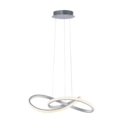 JUST LIGHT 15402-95  Maria LED Pendelleuchte aluminium 3-Step Dim 3000K