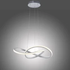 JUST LIGHT 15402-95  Maria LED Pendelleuchte aluminium 3-Step Dim 3000K