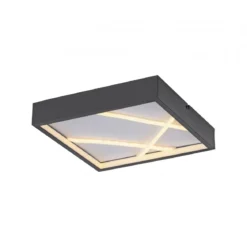 JUST LIGHT 14092-18 MIKADO Deckenleuchte eckig schwarz 3000K