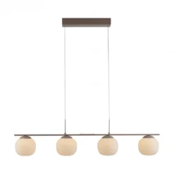 JUST LIGHT 15179-39 NAMI Pendelleuchte 4-flammig sandfarben