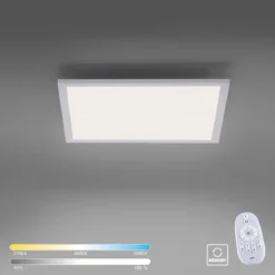 JUST LIGHT 14531-16 Panel FLAT LED Deckenleuchte quadratisch weiß 45x45cm CCT
