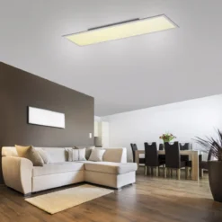 JUST LIGHT 14533-16 Panel FLATLED Deckenleuchte rechteckig weiß 120x30cm CCT