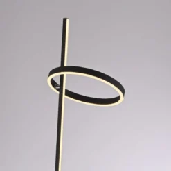 JUST LIGHT 15397-18 RITUS Stehleuchte schwarz per Touchdimmer