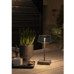 KONSTSMIDE 7816-250 Scilla USB-Tischleuchte weiss IP54
