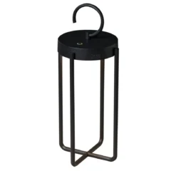 KONSTSMIDE 7820-750 USB Laterne Manorola schwarz 39cm dimmbar