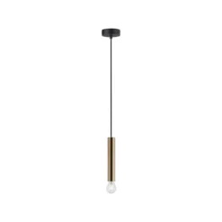 Leuchten Direkt 15617-60 BRUNA Pendelleuchte 1-flammig Messing Matt