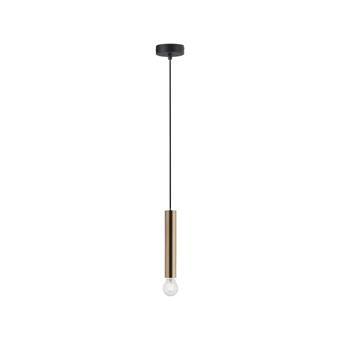 Leuchten Direkt 15617-60 BRUNA Pendelleuchte 1-flammig Messing Matt