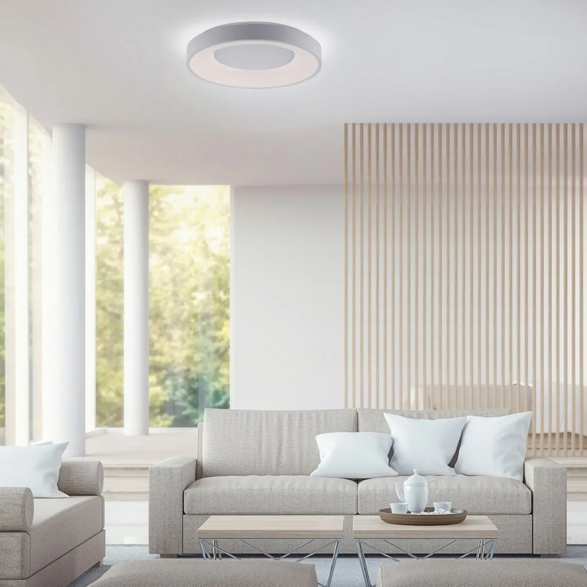Leuchten Direkt 14326-16 Deckenleuchte Anika 50 weiß