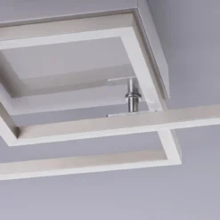 Leuchten Direkt 14002-55 Deckenleuchte Iven 2-flammig stahl