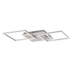 Leuchten Direkt 14003-55 Deckenleuchte Iven 3-flammig stahl
