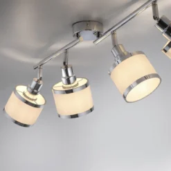 Leuchten Direkt 15374-17 Deckenleuchte ACCOR 4-flammig chrom glänzend