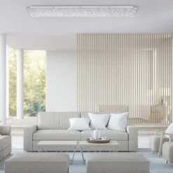 Leuchten Direkt 14672-55 Deckenleuchte Sparkle 100 stahl
