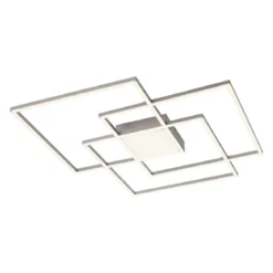 Leuchten Direkt 14713-55 Deckenleuchte Asmin 75 stahl