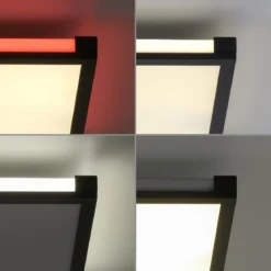 Leuchten Direkt 11622-18 Deckenleuchte Mario schwarz