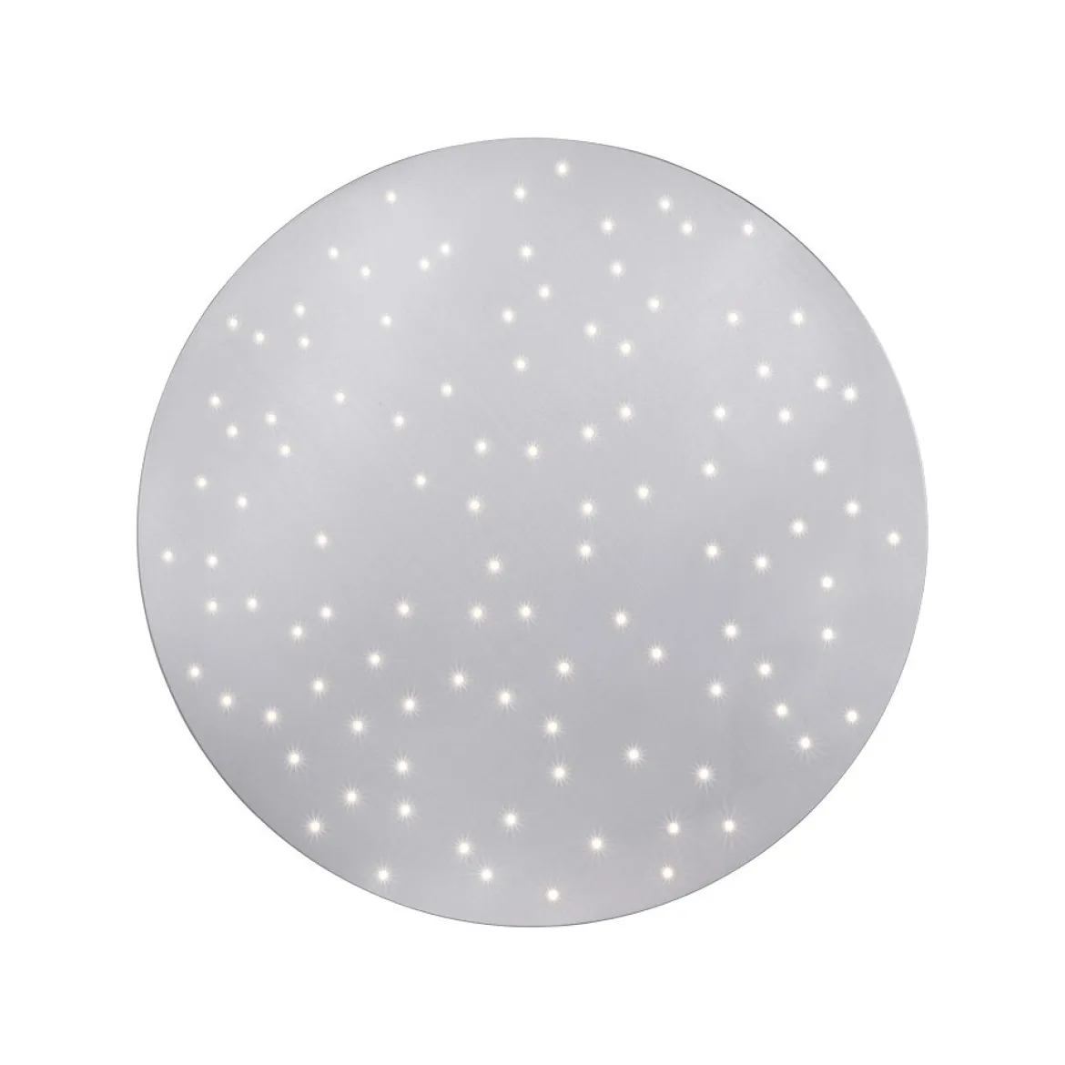 Leuchten Direkt 14673-55 Deckenleuchte Sparkle stahl rund