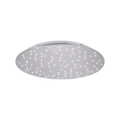 Leuchten Direkt 14673-55 Deckenleuchte Sparkle stahl rund