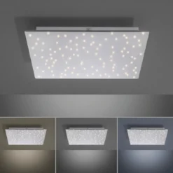 Leuchten Direkt 14671-55 Deckenleuchte Sparkle 45 stahl