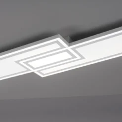 Leuchten Direkt 14875-16 EDGING LED Deckenleuchte Weiss 110x28cm CCT
