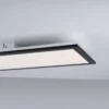 Leuchten Direkt 14741-18 FLAT LED Deckenleuchte schwarz 80x25cm 3000K