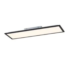 Leuchten Direkt 14741-18 FLAT LED Deckenleuchte schwarz 80x25cm 3000K