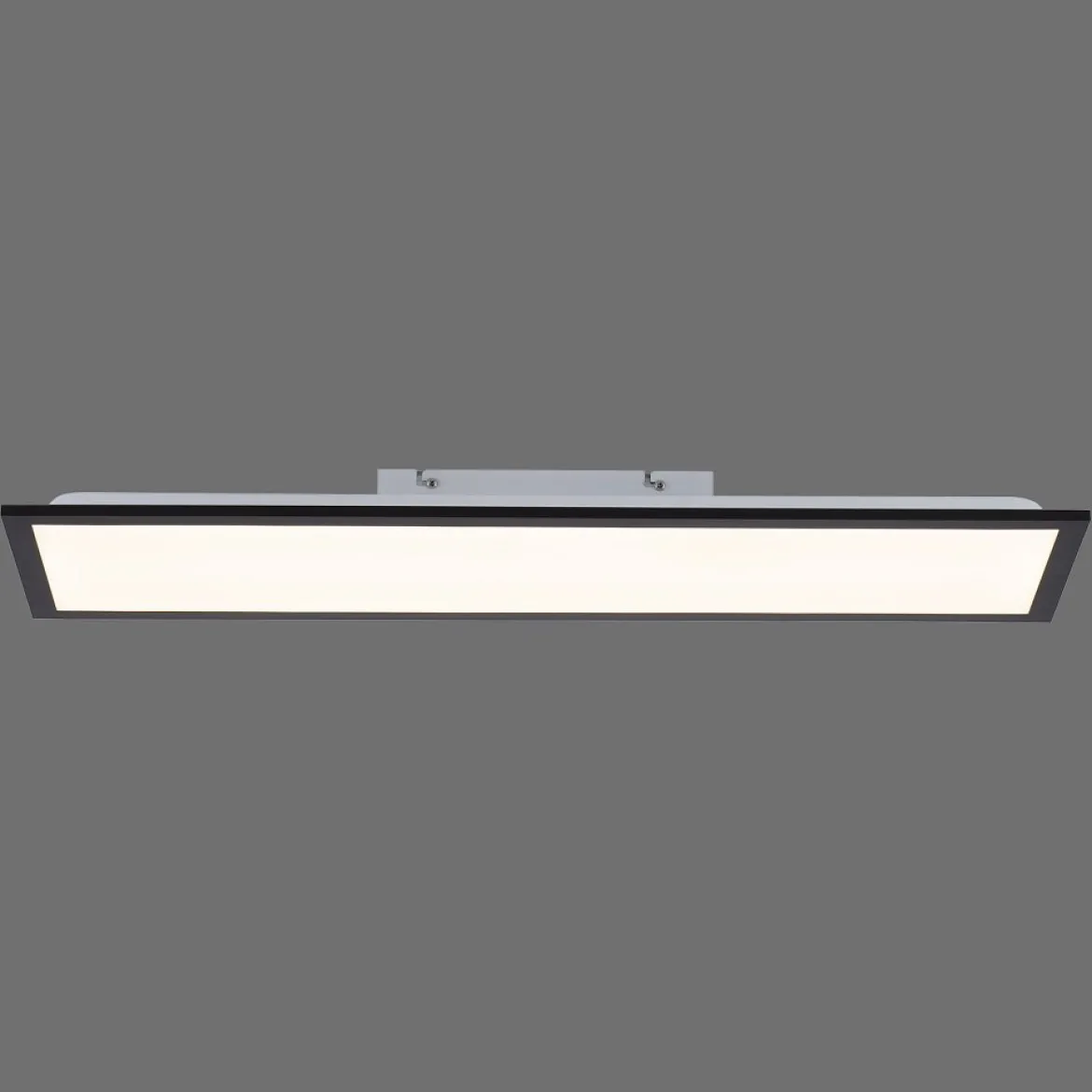 Leuchten Direkt 14741-18 FLAT LED Deckenleuchte schwarz 80x25cm 3000K