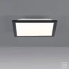 Leuchten Direkt 14740-18 FLAT LED Deckenleuchte schwarz 30x30cm 3000K