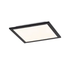 Leuchten Direkt 14740-18 FLAT LED Deckenleuchte schwarz 30x30cm 3000K