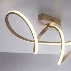 Leuchten Direkt 15403-60 LED Deckenleuchte Maria messing matt