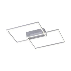 Leuchten Direkt 14017-55 LED Deckenleuchte IVEN stahl CCT steuerbar