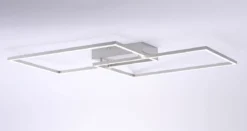 Leuchten Direkt 14017-55 LED Deckenleuchte IVEN stahl CCT steuerbar