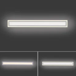 Leuchten Direkt 14853-16 LED Panel Edging 100x12cm weiß eckig