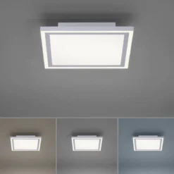 Leuchten Direkt 14850-16 LED Panel Edging 31x31cm weiß eckig