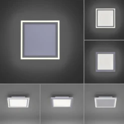 Leuchten Direkt 14850-16 LED Panel Edging 31x31cm weiß eckig
