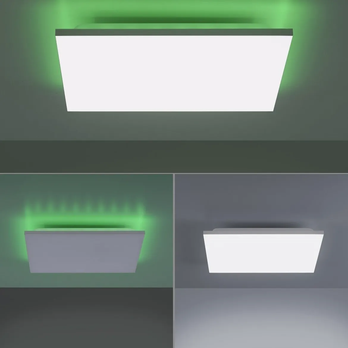 Leuchten Direkt 15600-16 LED Panel Gustav quadratisch weiß