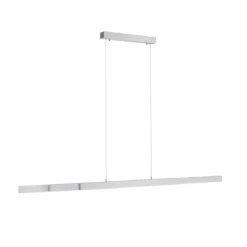 Leuchten Direkt 11660-95 LED Pendelleuchte Luzi aluminiumfarben ausziehbar