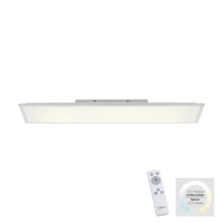 Leuchten Direkt 16534-16-O FLAT LED Deckenleuchte Weiss 100x25cm CCT dimmbar