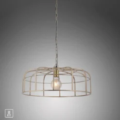Leuchten Direkt 11493-60 Pendelleuchte Amir messing E27