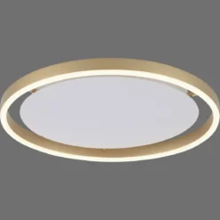 Leuchten Direkt 15391-60 RITUS LED Deckenleuchte Messing Matt rund 40cm