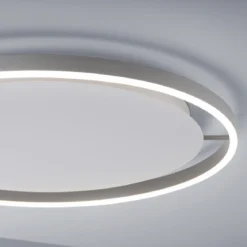 Leuchten Direkt 15392-95 RITUS LED Deckenleuchte Aluminium rund 60cm