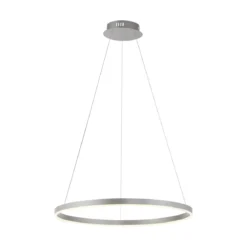 Leuchten Direkt 15394-95 RITUS LED Pendelleuchte Aluminium rund 60cm dimmbar