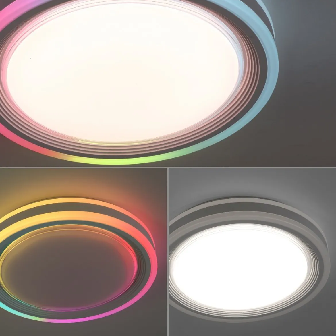 Leuchten Direkt 15152-16 SPHERIC LED Deckenleuchte RGB Rainbow CCT 40cm