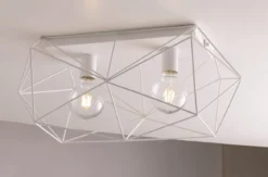 Luce Ambiente Design Abraxas PL2 BCO Deckenleuchte 2-flammig