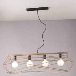 Luce Ambiente Design Abraxas S4 ORO Pendelleuchte 4-flammig